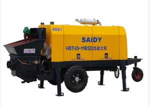 賽地重工HBT30 08SE拖泵 混凝土泵送的專業解決方案